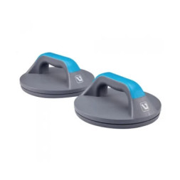 Упори для віджимань LiveUp Push Up Pro LS9411 сірий Уні 19.5х9см (6951376100037)