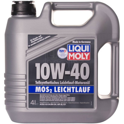 Моторна олива Liqui Moly MoS2 Leichtlauf SAE 10W-40 4л. (6948)