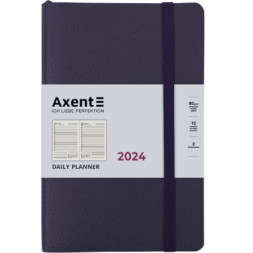 Тижневик Axent 2024 Partner Soft Skin 145 х 210, синій (8810-24-02-A)