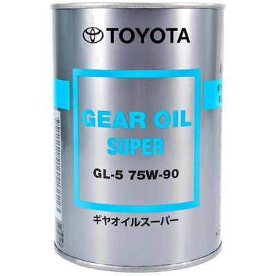 Трансмісійна олива Toyota Gear Oil Super 75W-90 GL-5 (Japan) 1л (08885-02106)
