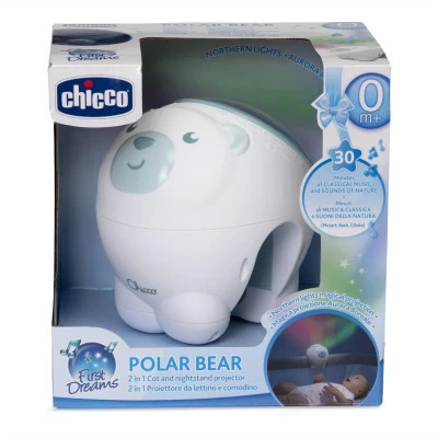 Нічник Chicco проектор First Dreams Полярне ведмежа Блакитний (11558.20)