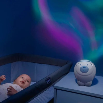 Нічник Chicco проектор First Dreams Полярне ведмежа Блакитний (11558.20)
