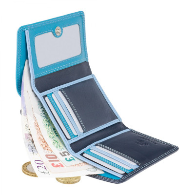 Гаманець Visconti RB39 Biola з RFID Blue Multi (RB39 BLUE M)