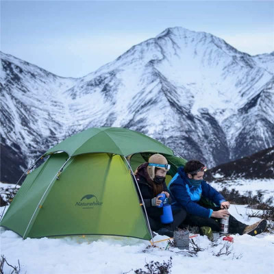 Намет Naturehike двомісний Cloud Peak 2 NH17K240-Y 20D темно-зелений (6927595712627)