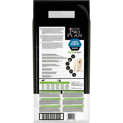 Сухий корм для собак Purina Pro Plan Dog Large Puppy Robust з куркою і рисом 18 кг (7613035120525)