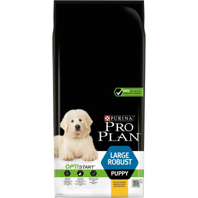 Сухий корм для собак Purina Pro Plan Dog Large Puppy Robust з куркою і рисом 18 кг (7613035120525)