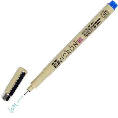 Лайнер Sakura Pigma Micron (0.3) 0,35 мм Синій (084511306394)