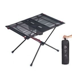 Туристичний стіл Naturehike полегшений NH19Z027-Z сітка/ карбон чорний (6976023920400)