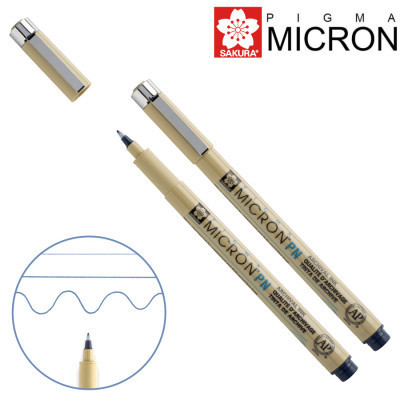 Лайнер Sakura PIGMA MICRON PN Чорно-синій (0.4-0.5мм) (084511307230)