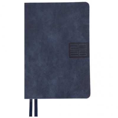 Тижневик Leo planner А5 датований 2026 &quot;Persona&quot;, твердий, синій, 368 сторінок (252662)