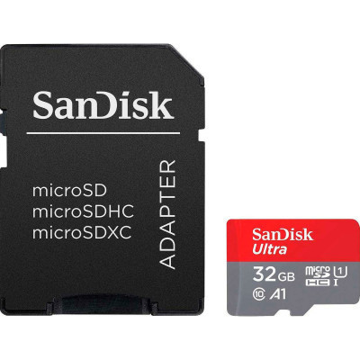 Карта пам&#039;яті SanDisk 32GB microSDHC class 10 UHS-I A1 (SDSQUA4-032G-GN6IA)