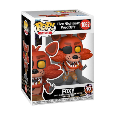 Фігурка Funko Pop серії 5 ночей у Фредді: 10 років - Фоксі (87115)