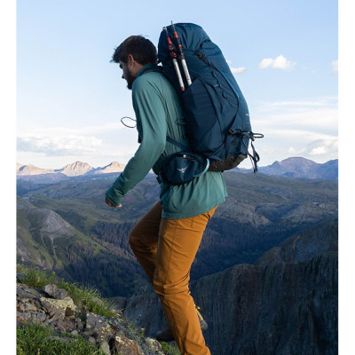 Рюкзак туристичний Osprey Kestrel 48 black S/M (009.3309)