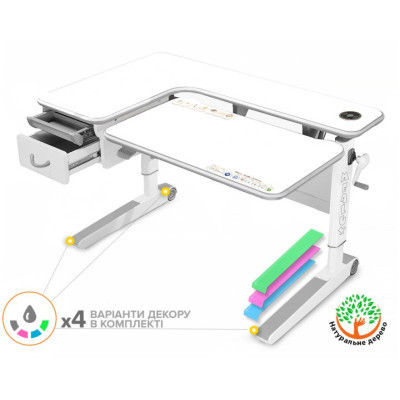 Парта Mealux Woodville Multicolor W Energy (BD-850 W/MC Energy)