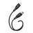 Дата кабель USB-C to Lightning 1.0m 27W High Elastic Zeus XO (NBQ239A_Black)
