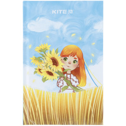 Книга записна Kite UA А6, 80 аркушів, клітинка (K24-199-2)