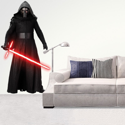 Стікер-наклейка ABYstyle Star Wars — Kylo Ren (Кайло Рен) блістер, 100х70 см (ABYDCO339)