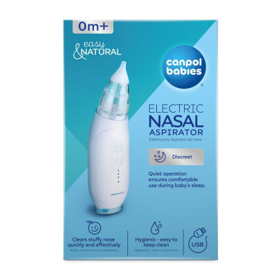 Носовой аспиратор Canpol babies электрический Easy Natural (9/319)