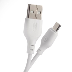 Дата кабель USB 2.0 AM to USB-C 1.0m 2.1A white XO (XO-NB-103-TC-1-WH)