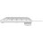 Клавіатура Maxxter KBM-C01W-UA USB UA White (KBM-C01W-UA)