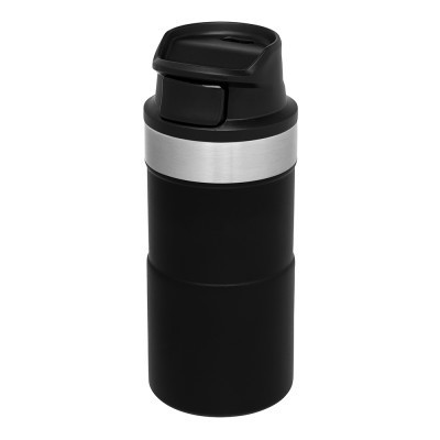 Термокружка Stanley Classic Trigger-action Matte Black 0.25 л (6939236382830)