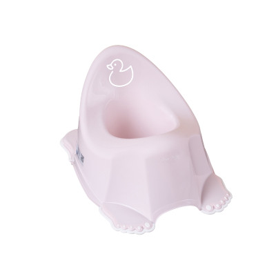 Горщик Tega Baby антиковзкий DUCK light pink (DK-001-130)