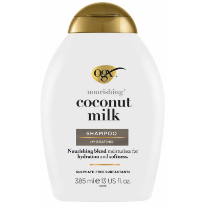Шампунь OGX Coconut Milk Питательный с кокосовым молоком 385 мл (0022796970053)