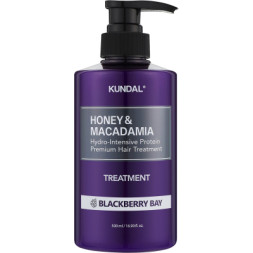 Маска для волосся Kundal Honey &amp; Macadamia Protein Hair Treatment BlackBerry Bay 500 мл (8809568740685)
