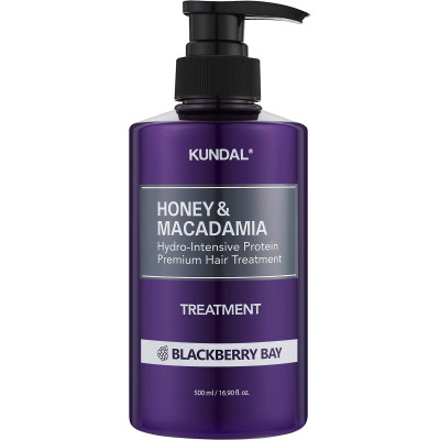 Маска для волосся Kundal Honey &amp; Macadamia Protein Hair Treatment BlackBerry Bay 500 мл (8809568740685)