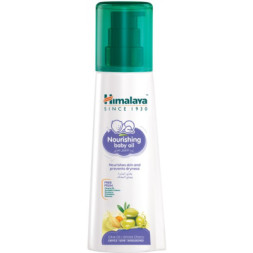 Дитяча олія Himalaya Herbals з олією оливи та морозної вишні 200 мл (8901138833534)
