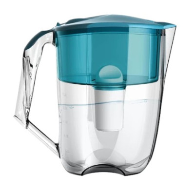 Фільтр-глечик Ecosoft Maxima 5л (3.5л очищеної води) з фільтр-картриджем, аква грін (FMVMAXIMADGECO)