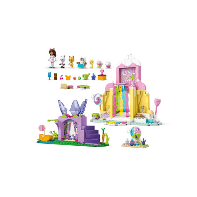 Конструктор LEGO Gabby&#039;s Dollhouse Гора солодощів і сад Кітті (11205)