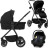Коляска Lionelo 3 в 1 MERIL 3IN1 BLACK ONYX (LO-MERIL 3IN1 BLACK ONYX)