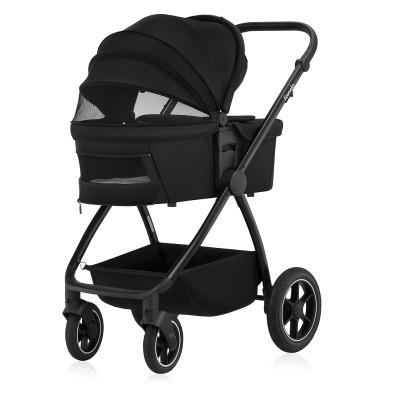 Коляска Lionelo 3 в 1 MERIL 3IN1 BLACK ONYX (LO-MERIL 3IN1 BLACK ONYX)