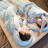 Спальний мішок Naturehike L250 NH21MSD07 Blue Right (6927595774830-R)