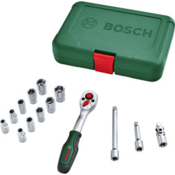 Набір інструментів Bosch 1/4&quot;, 14шт, кейс (1.600.A02.BY0)