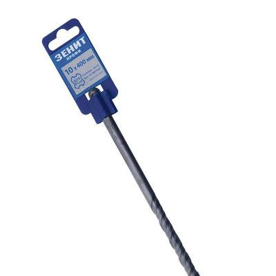 Бур Зеніт &quot;ПРОФІ&quot; SDS-Plus 10х400 мм, спіраль 4S (20010400)