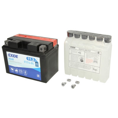 Акумулятор автомобільний EXIDE AGM 11,2Ah (+/-) (205EN) (ETZ14-BS)