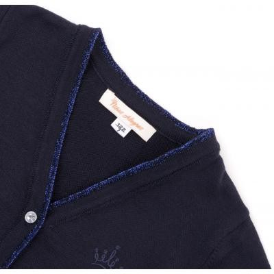 Кофта дитяча Breeze в&#039;язана на гудзиками (V-1306-116G-blue)