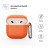 Чохол для навушників Armorstandart Hang Case для Apple AirPods 4 Orange (ARM81288)