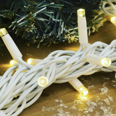 Гірлянда ColorWay 10м 100Led IP65 тепле біле світло (CW-GO-100L10WW)