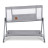 Ліжечко Lionelo приставне Luna Grey Concrete (LO-LUNA GREY CONCRETE)
