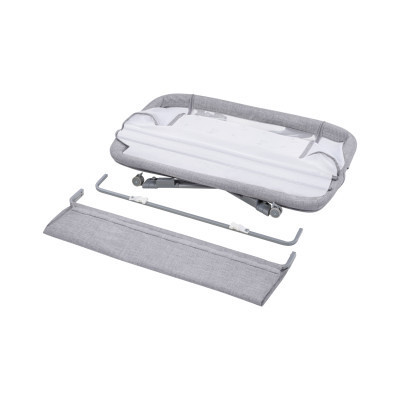 Ліжечко Lionelo приставне Luna Grey Concrete (LO-LUNA GREY CONCRETE)
