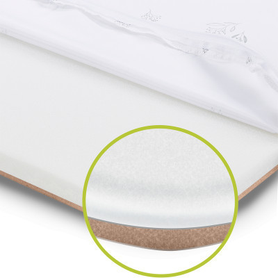 Ліжечко Lionelo приставне Luna Grey Concrete (LO-LUNA GREY CONCRETE)