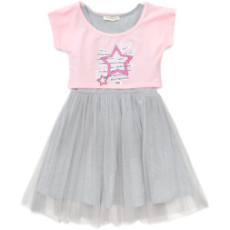 Плаття дитяче Breeze з фатиновою спідницею та з топом (14364-116G-pink)