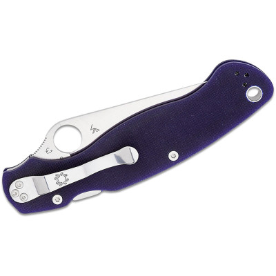 Ніж Spyderco Military 2 S110V Dark Blue G10 (C36GPDBL2)
