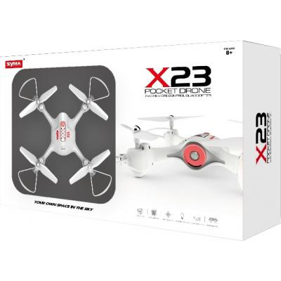 Радіокерована іграшка Syma Квадрокоптер 2.4 GHz 21 cм White (X23_White)