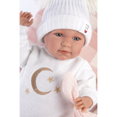 Пупс Llorens Mimi Llorona Bordado Luna, 40 см (74034)