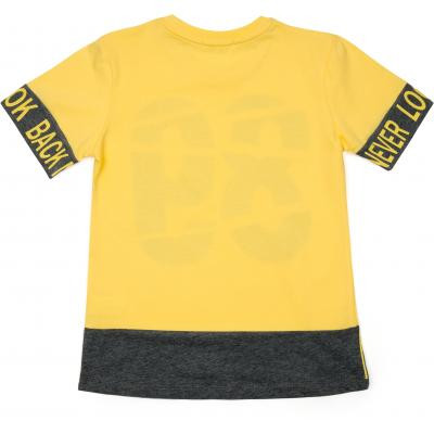 Футболка дитяча Breeze &quot;NEVER LOOK BACK&quot; (14311-146B-yellow)