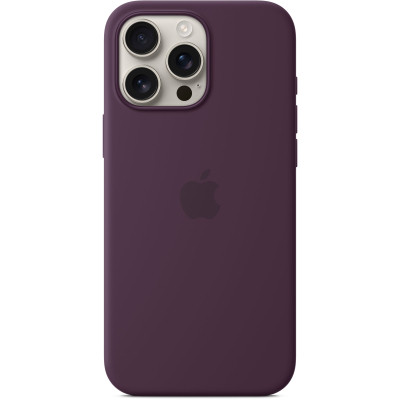 Чохол до мобільного телефона Apple iPhone16 Pro Max Silicone Case with MagSafe - Plum (MYYW3ZM/A)